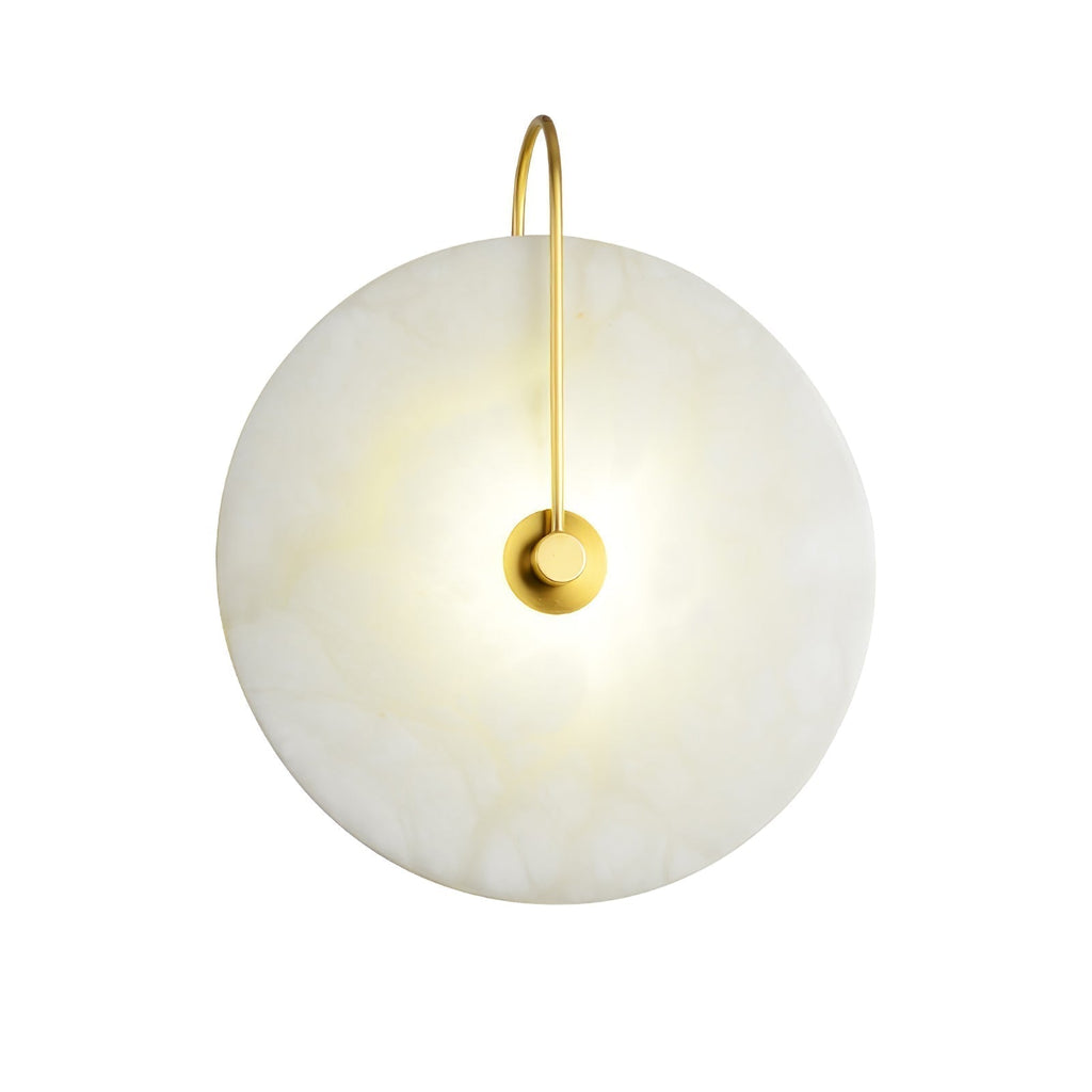 Alabaster LED vegglampe
