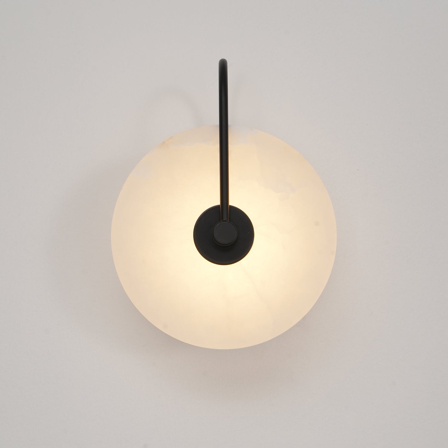 Alabaster LED vegglampe