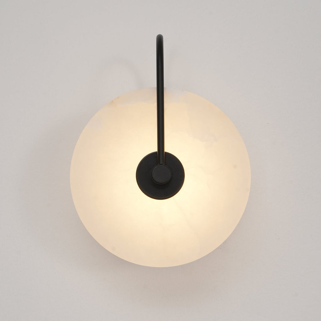 Alabaster LED vegglampe