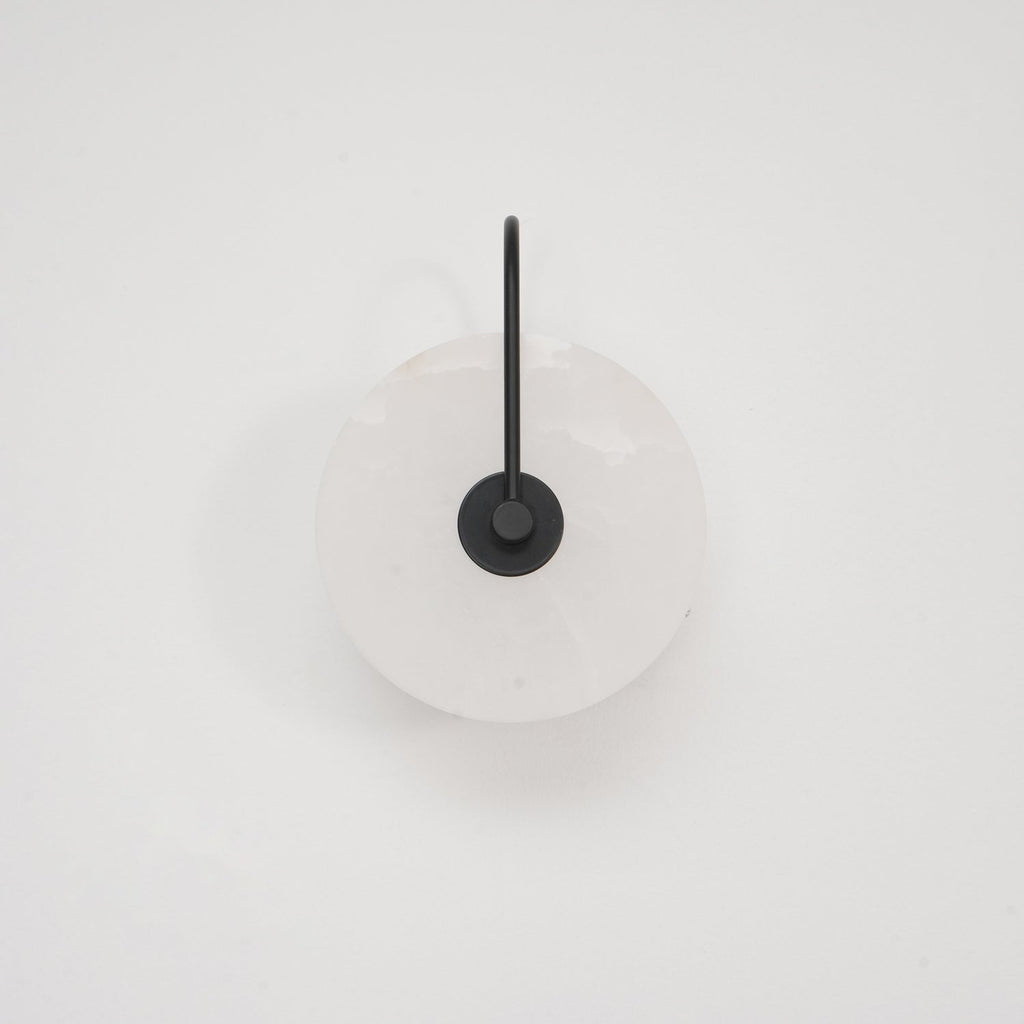 Alabaster LED vegglampe