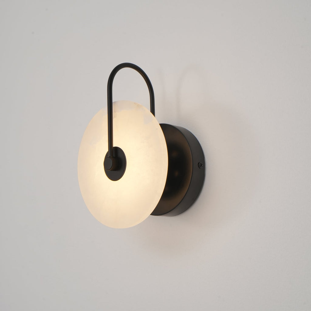 Alabaster LED vegglampe