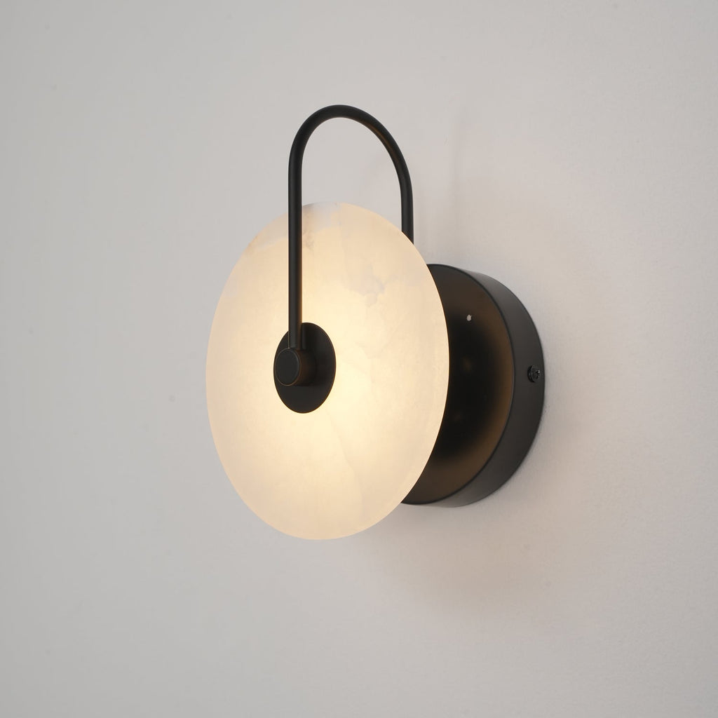 Alabaster LED vegglampe