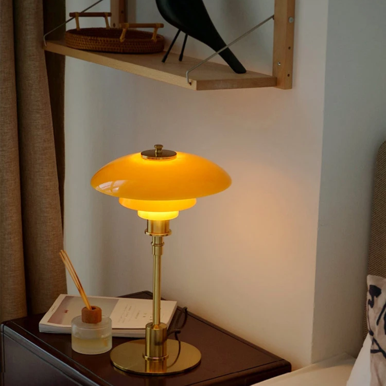 Aleria - Retro design glass bordlampe