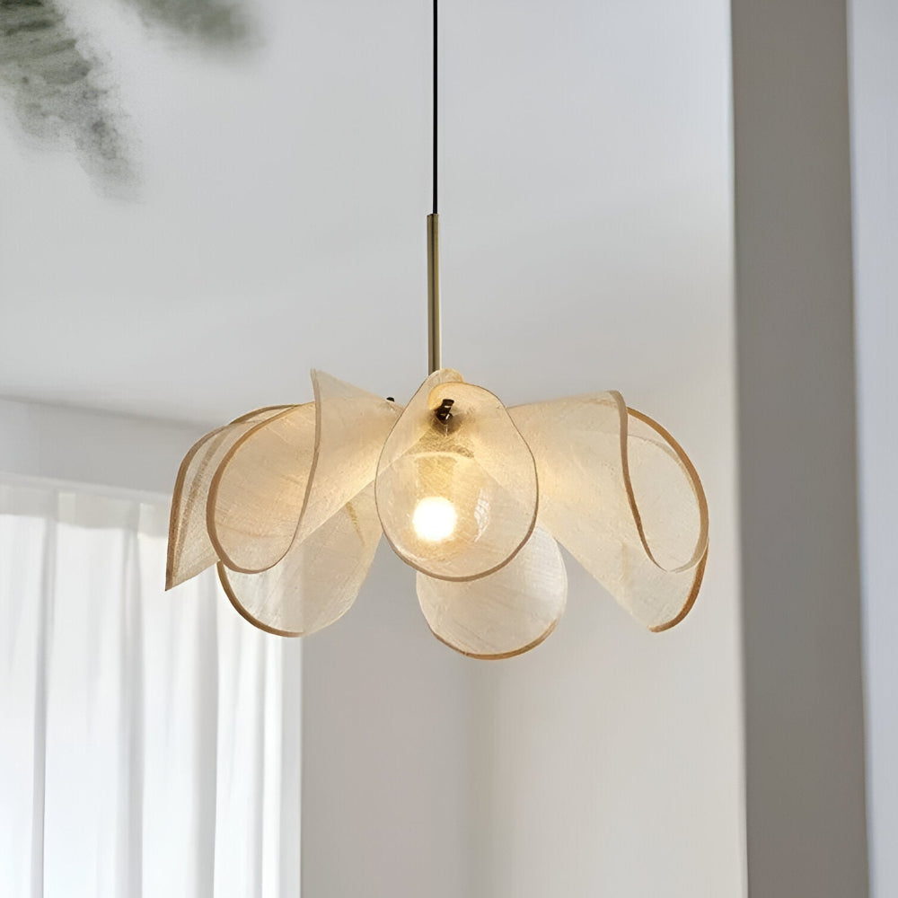 Alethea - Bohemian Vintage Flower-Shaped Pendant Lamp