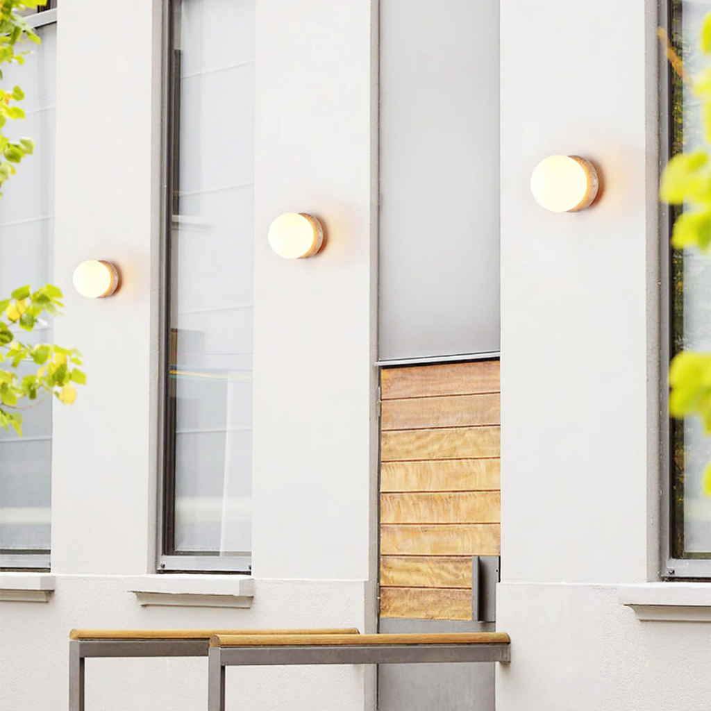 Arsen - Travertin Vanntett Utendørs Vegglampe