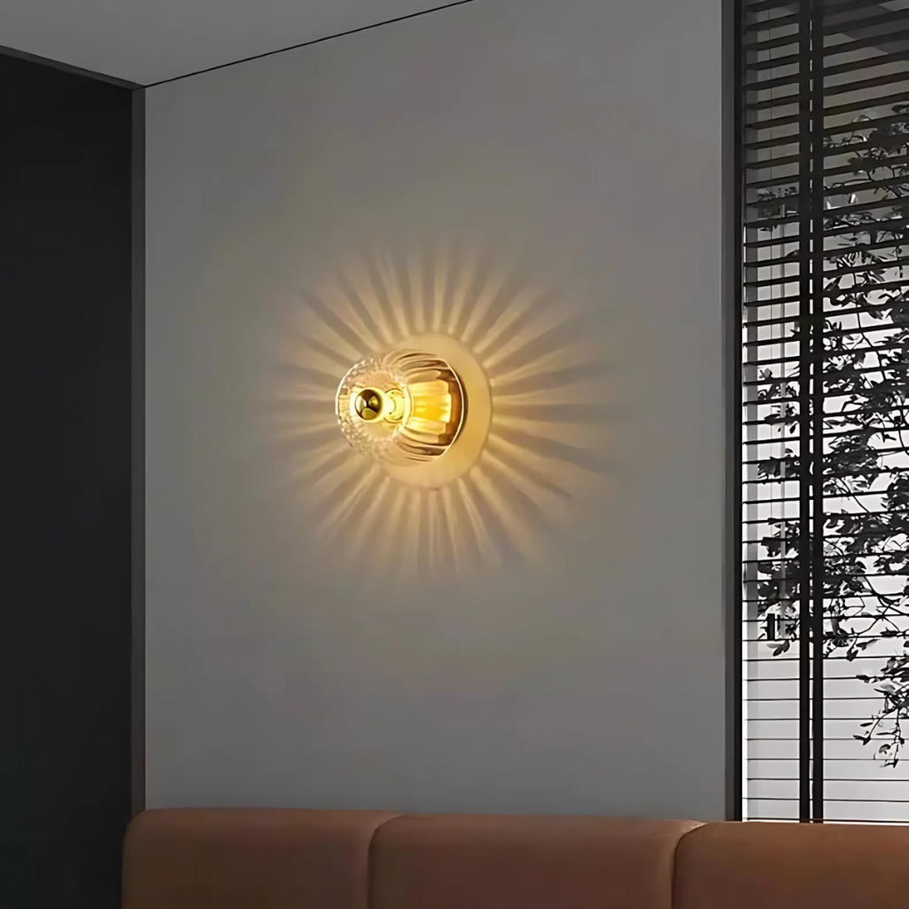 Atropos Glass Wall Lamp - Stylish Wall Lighting Indoor