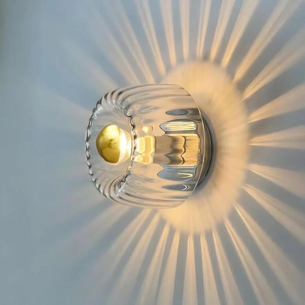 Atropos Glass Wall Lamp - Stylish Wall Lighting Indoor