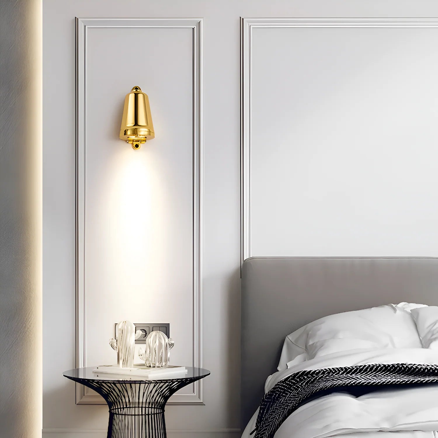 Aureva - Minimalistisk LED utendørs vegglampe