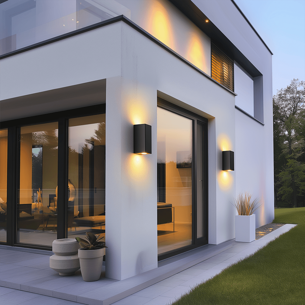 AstraGlow Outdoor LED Wall Light Made From Aluminum Energy Efficient