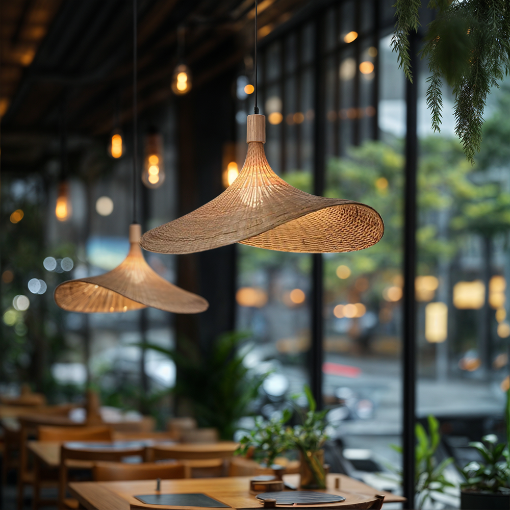 مصباح رين الخيزران