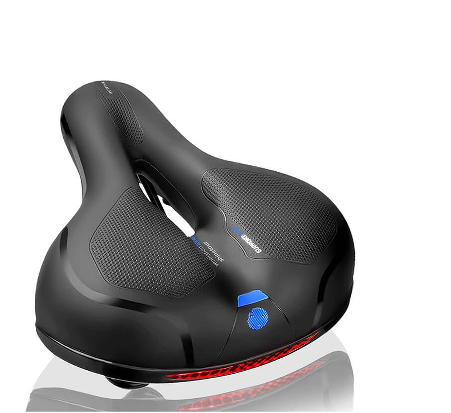 Saddle dream | Ultimate comfort wheel saddle with safety light