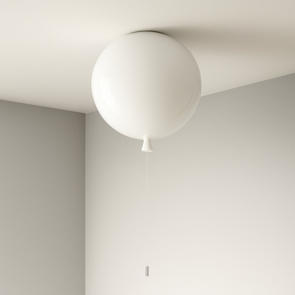 Balloon-shaped ceiling light - modern light for stylish rooms