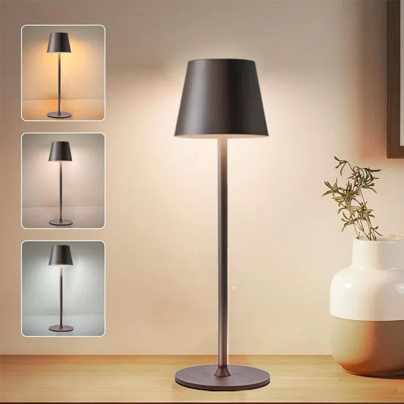 Lámpara de mesa inalámbrica a batería