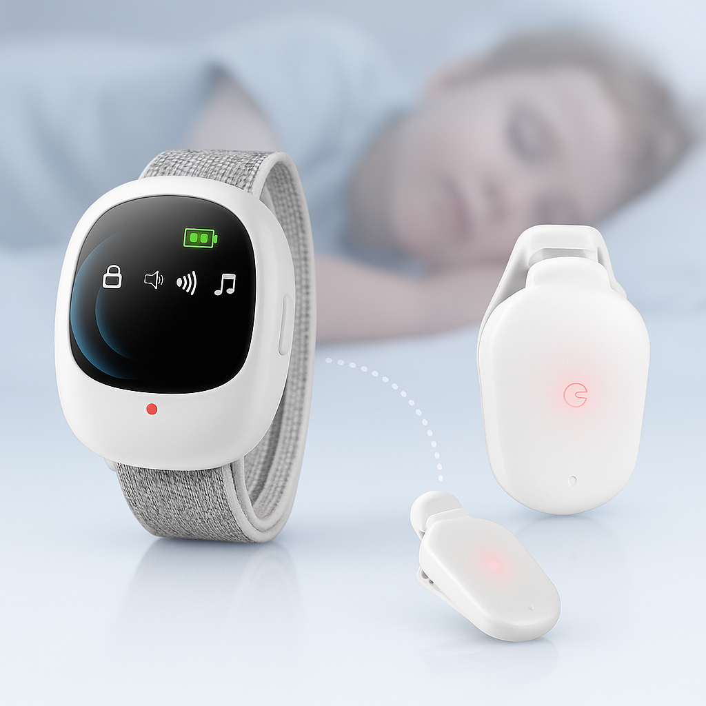 Bedwetting Alarm for Kids with Vibration Sensor