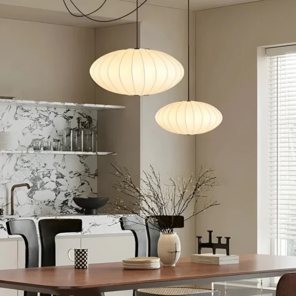 Breeze - Japanese Silk Pendant Lamp