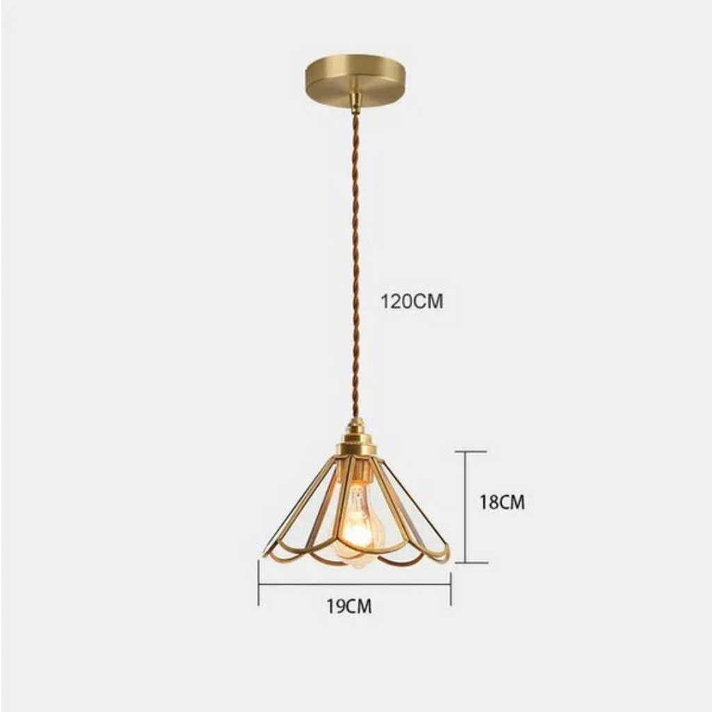 Brivon - Design Hanging Lamp Stained Glass