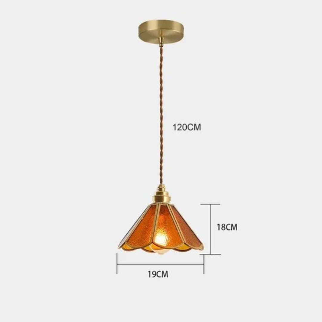 Brivon - Design Hengende Lampe Tiffany Glass