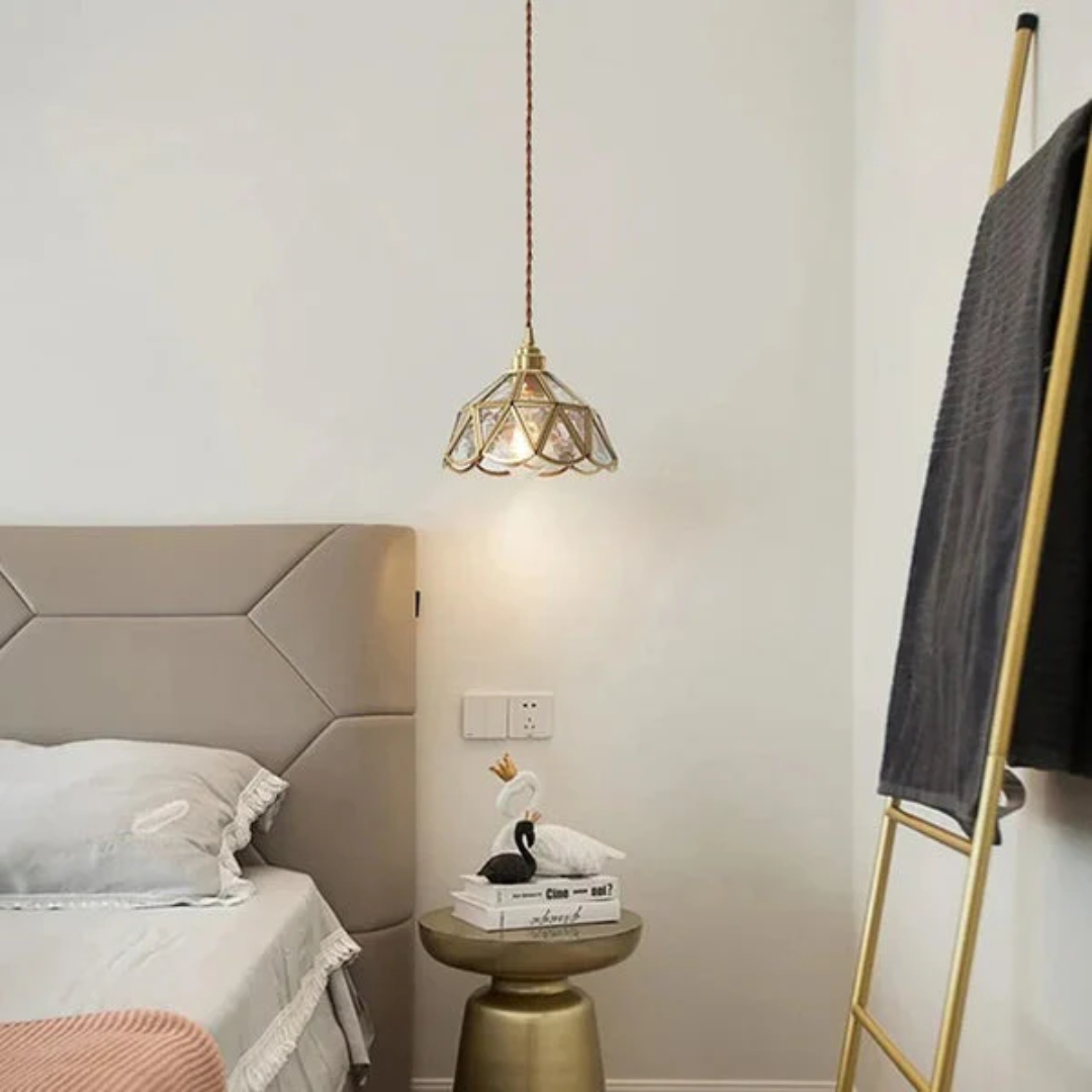 Brivon - Design Hengende Lampe Tiffany Glass