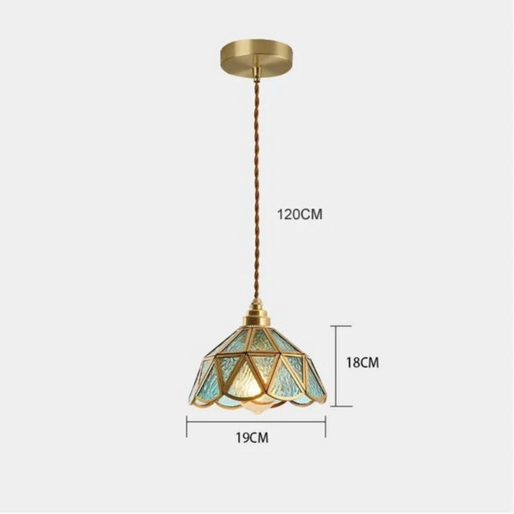 Brivon - Design Hanging Lamp Stained Glass