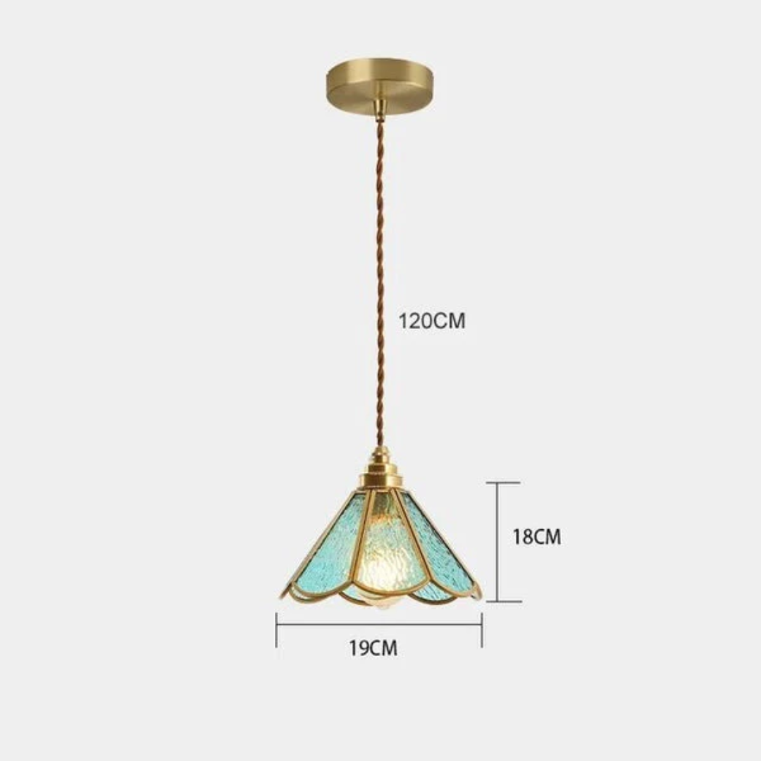 Brivon - Design Hengende Lampe Tiffany Glass