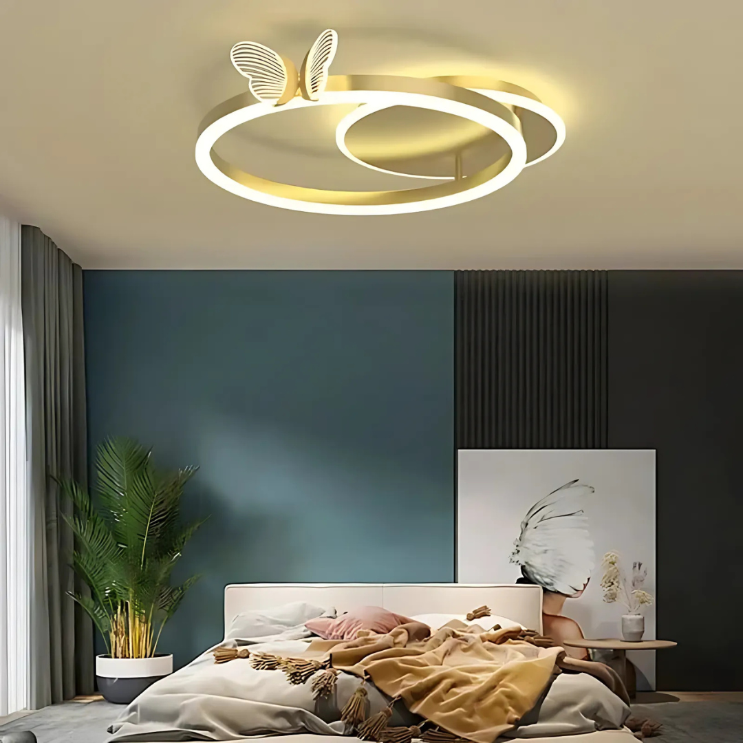 Butterfly - LED taklampe i sommerfugldesign