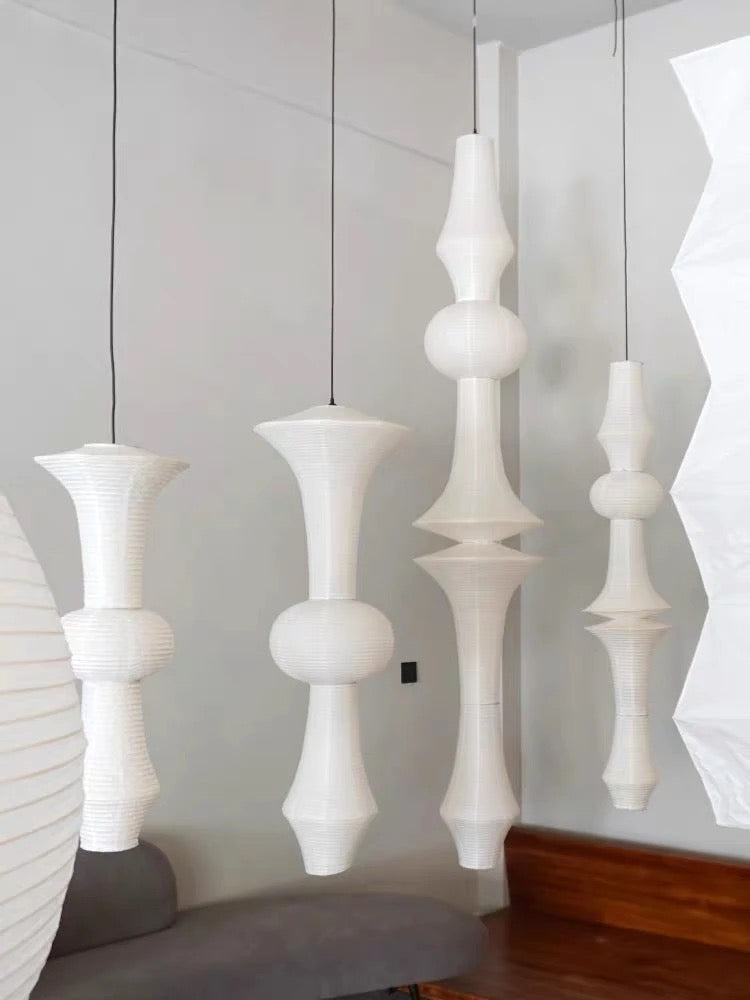 Nexa Sculptural Pendant Lights With Japanese Minimalist Geometry