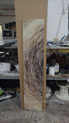 NovaLume Canvas Strip LED Wall Light With Slim Abstract Design