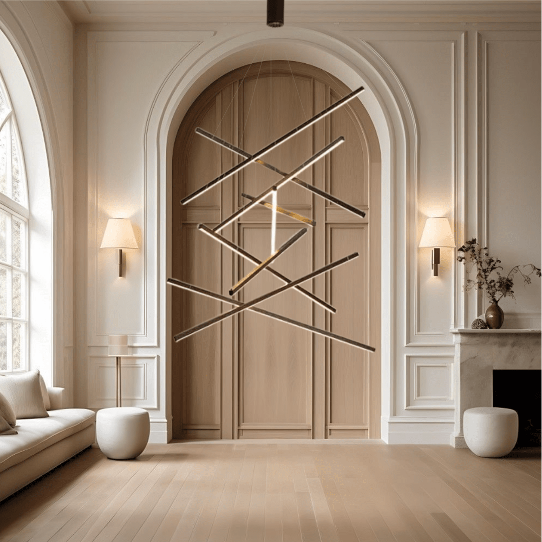 Alvora | Contemporary Duplex Chandelier