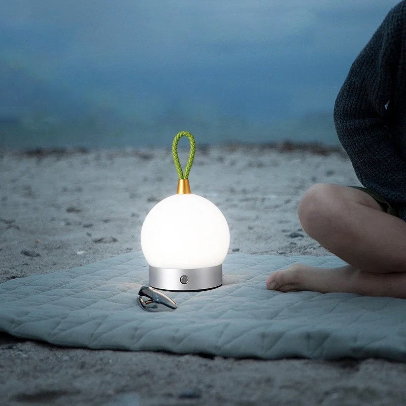 Lámpara de mesa para camping