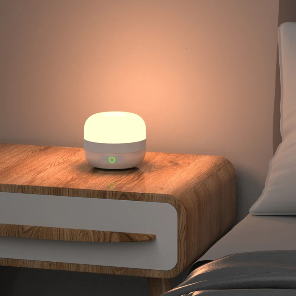 Lâmpada de mesa de campismo recarregável