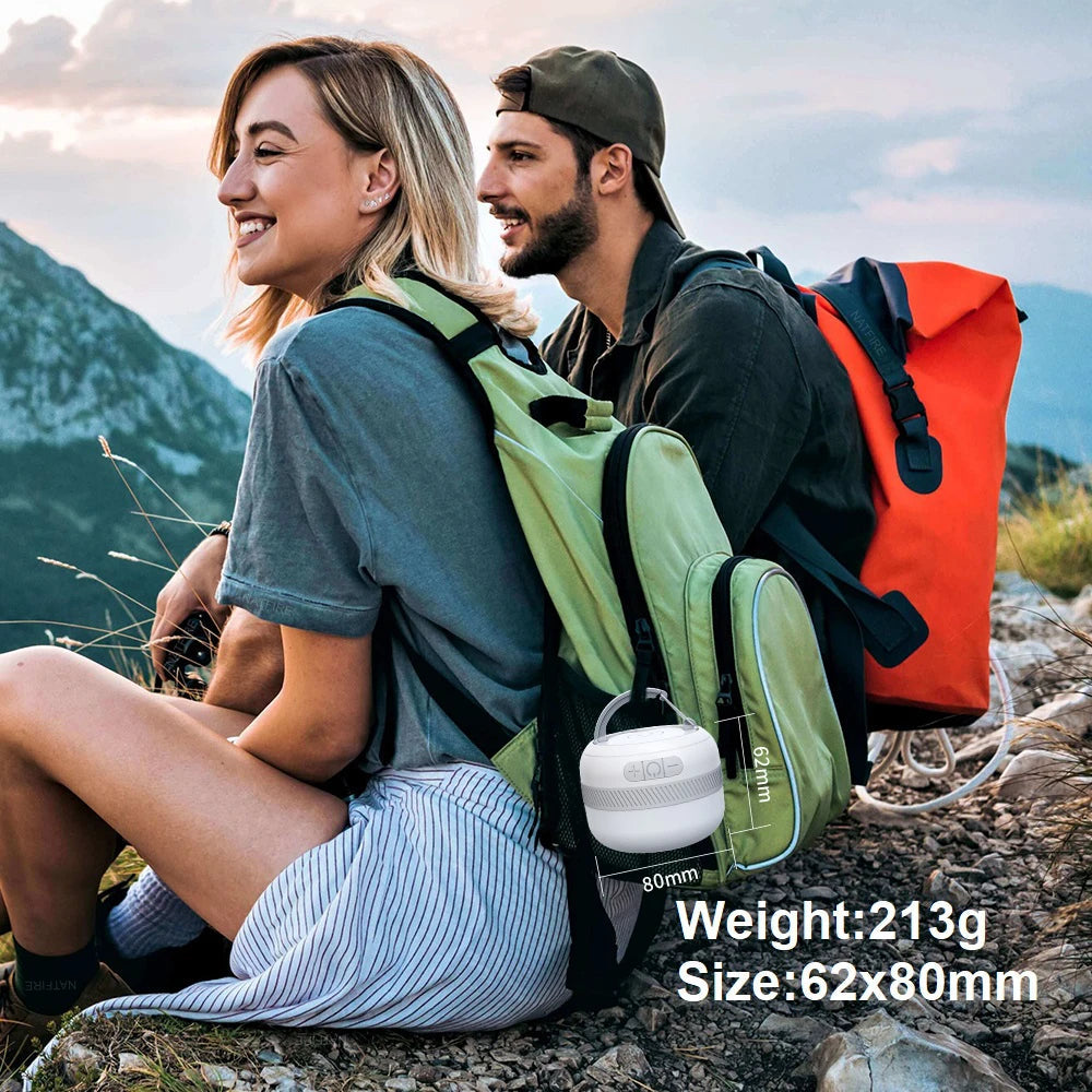 Lámpara de mesa para camping recargable