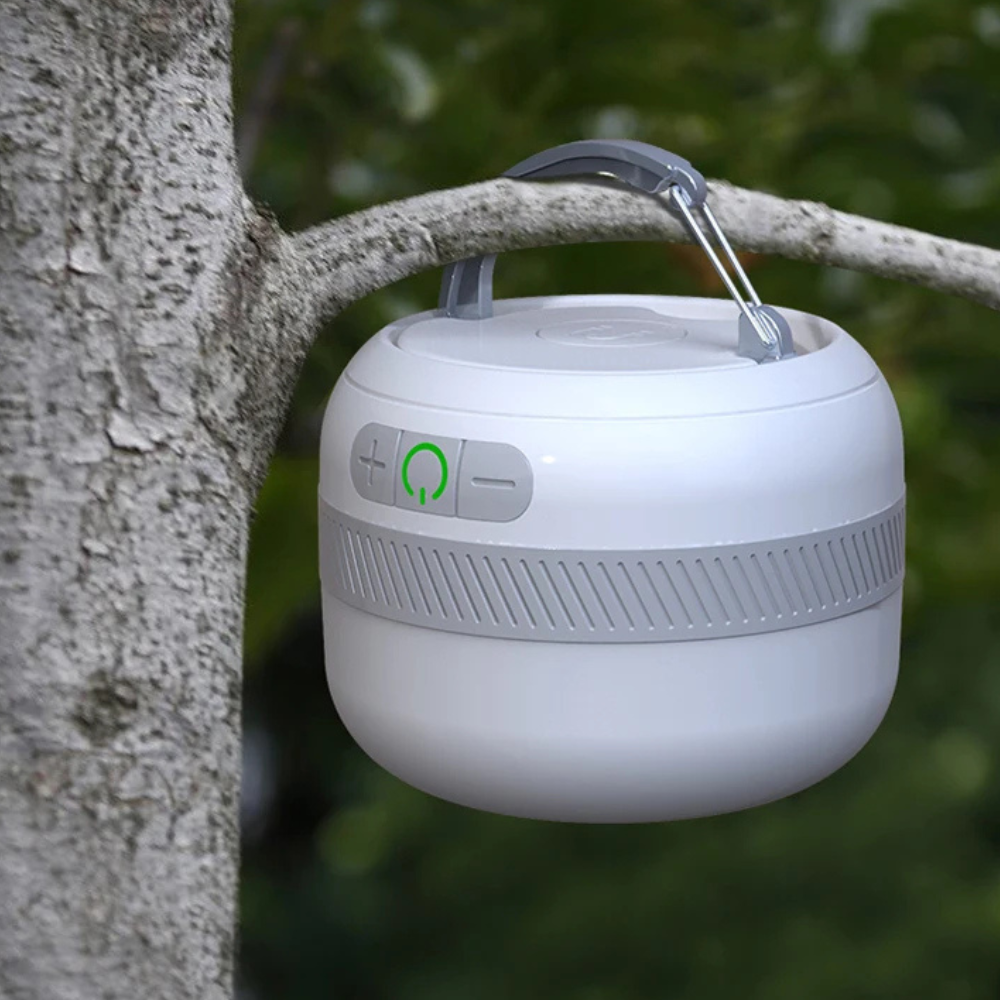 Lámpara de mesa para camping recargable