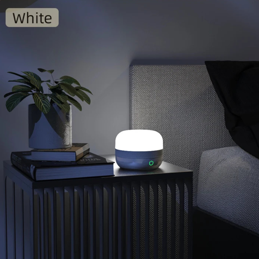 Lámpara de mesa para camping recargable