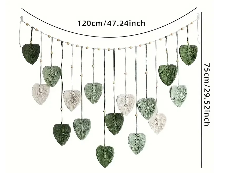 Leafy Botanical Wall Hanging