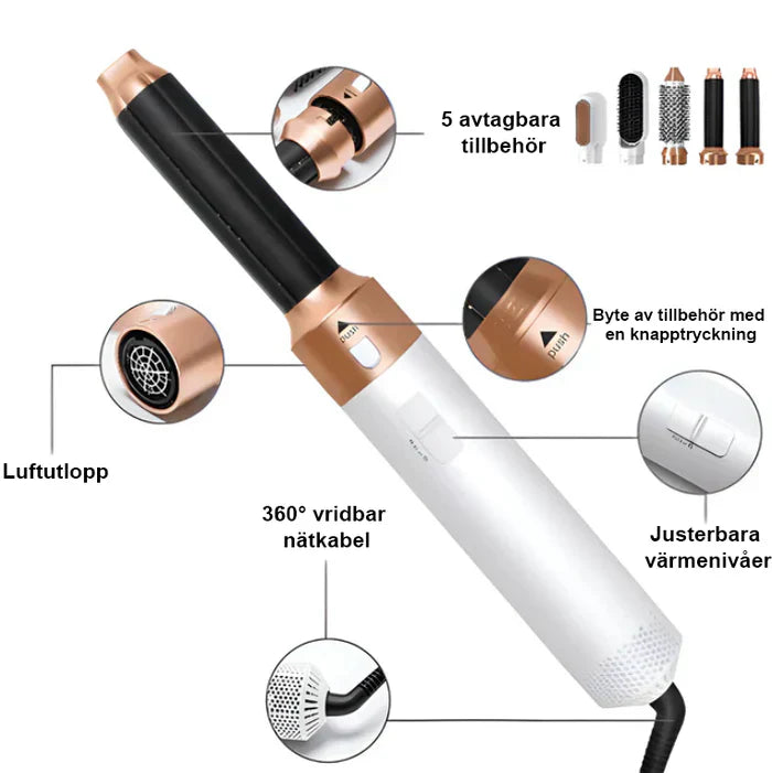 Profistyle - Hair Styler 5-in-1