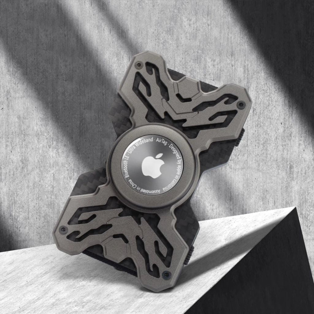 Carbon AirTag Wallet