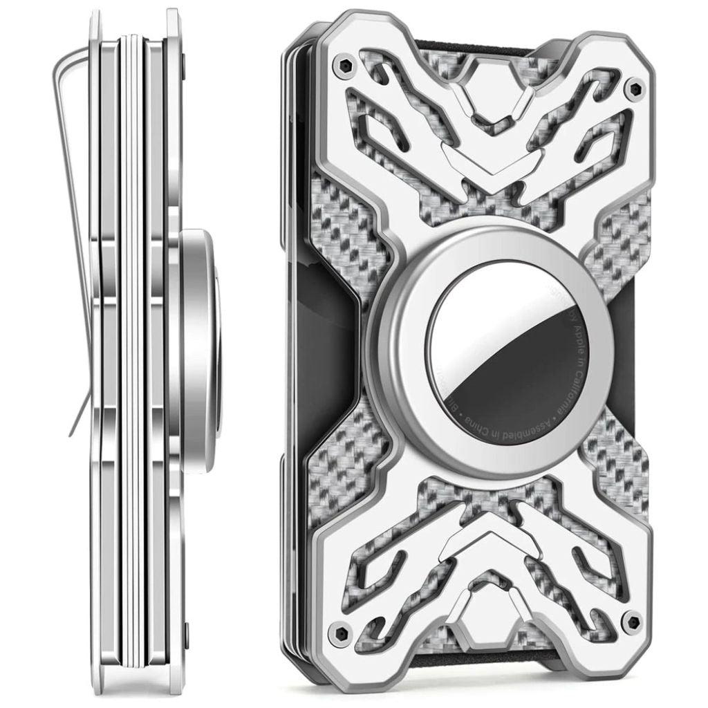 Carbon AirTag Wallet