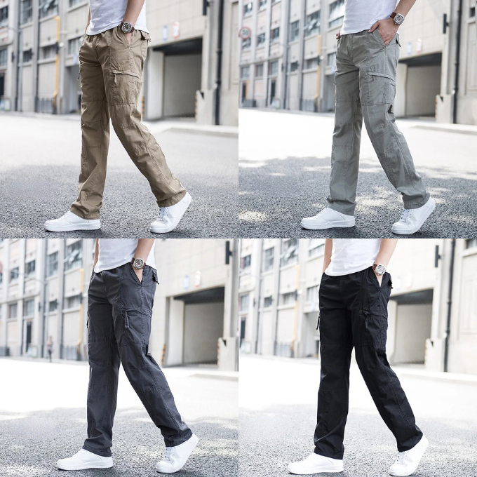 Men's Cotton Cargo Pants