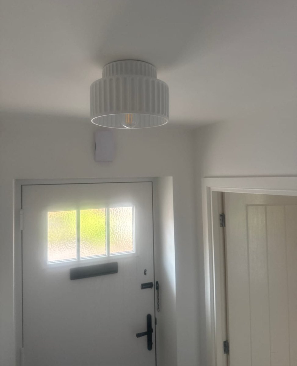 客厅和餐厅用吸顶灯 | 北欧风格双层嵌入式灯具