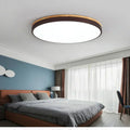 Ceiling light made of natural wood - Nordic minimalist design