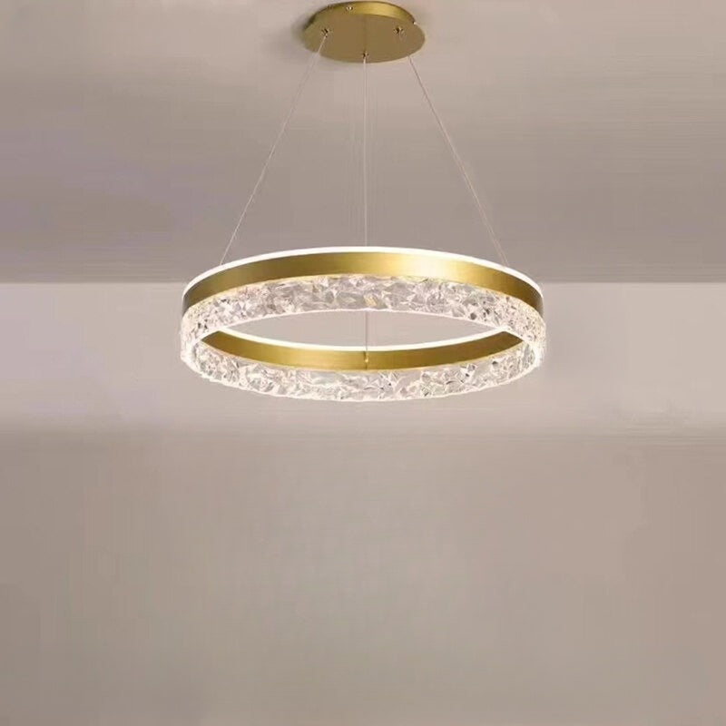 CelestialLuxe – Moderní, elegantní závěsná LED lampa