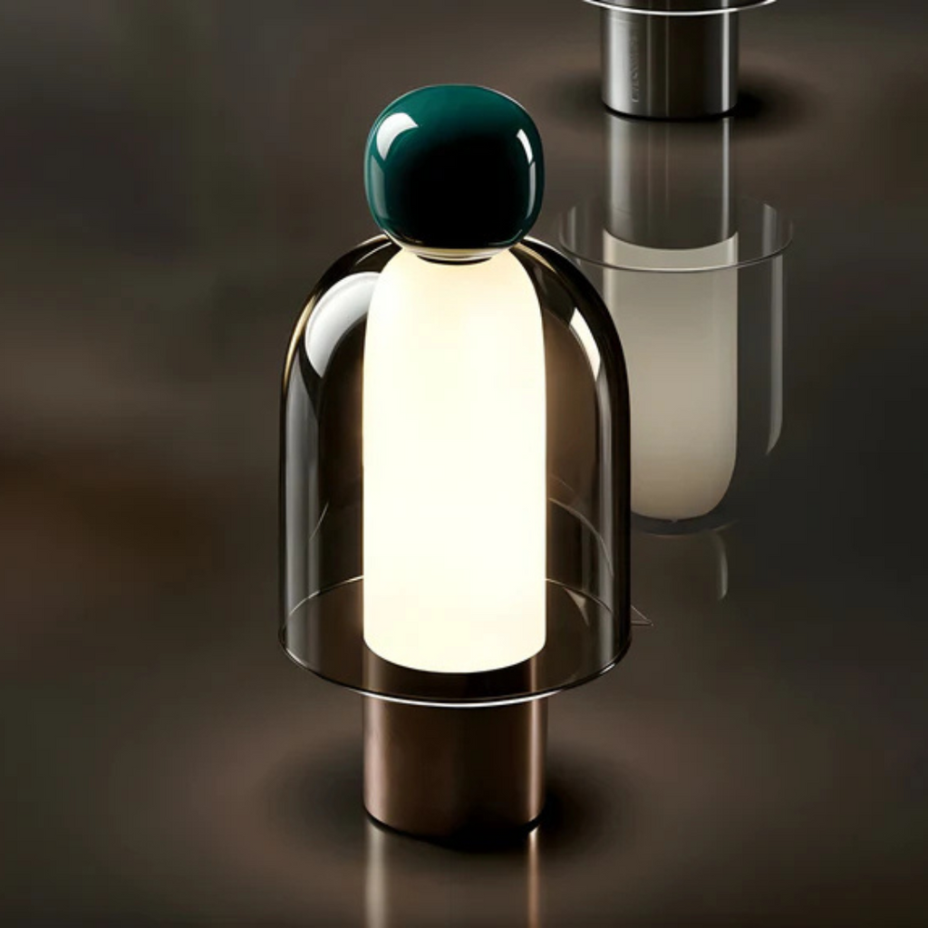 Clarita - Luksuriøs LED Bordlampe | Trådløs og Oppladbar