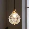 Crystal glass pendant light 0