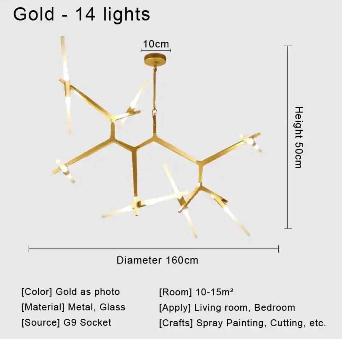 Vintage Style Chandelier