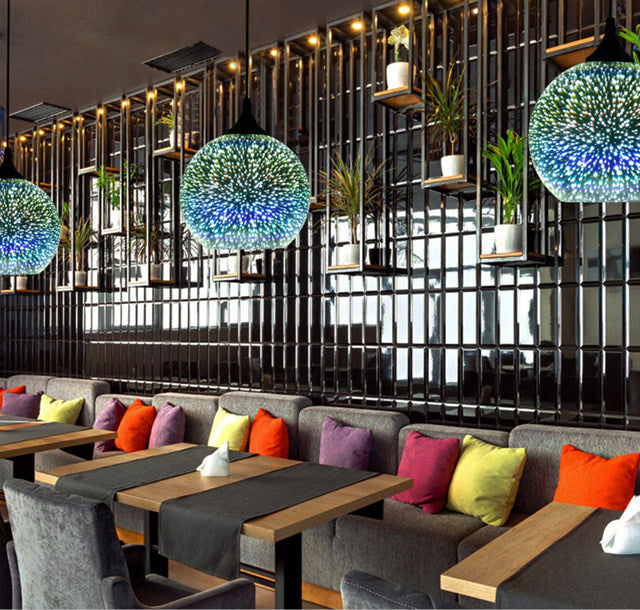 Luminara Nebula Pendant Light Crafted From Sustainable Glass Stone