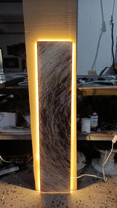 NovaLume Canvas Strip LED Wall Light With Slim Abstract Design