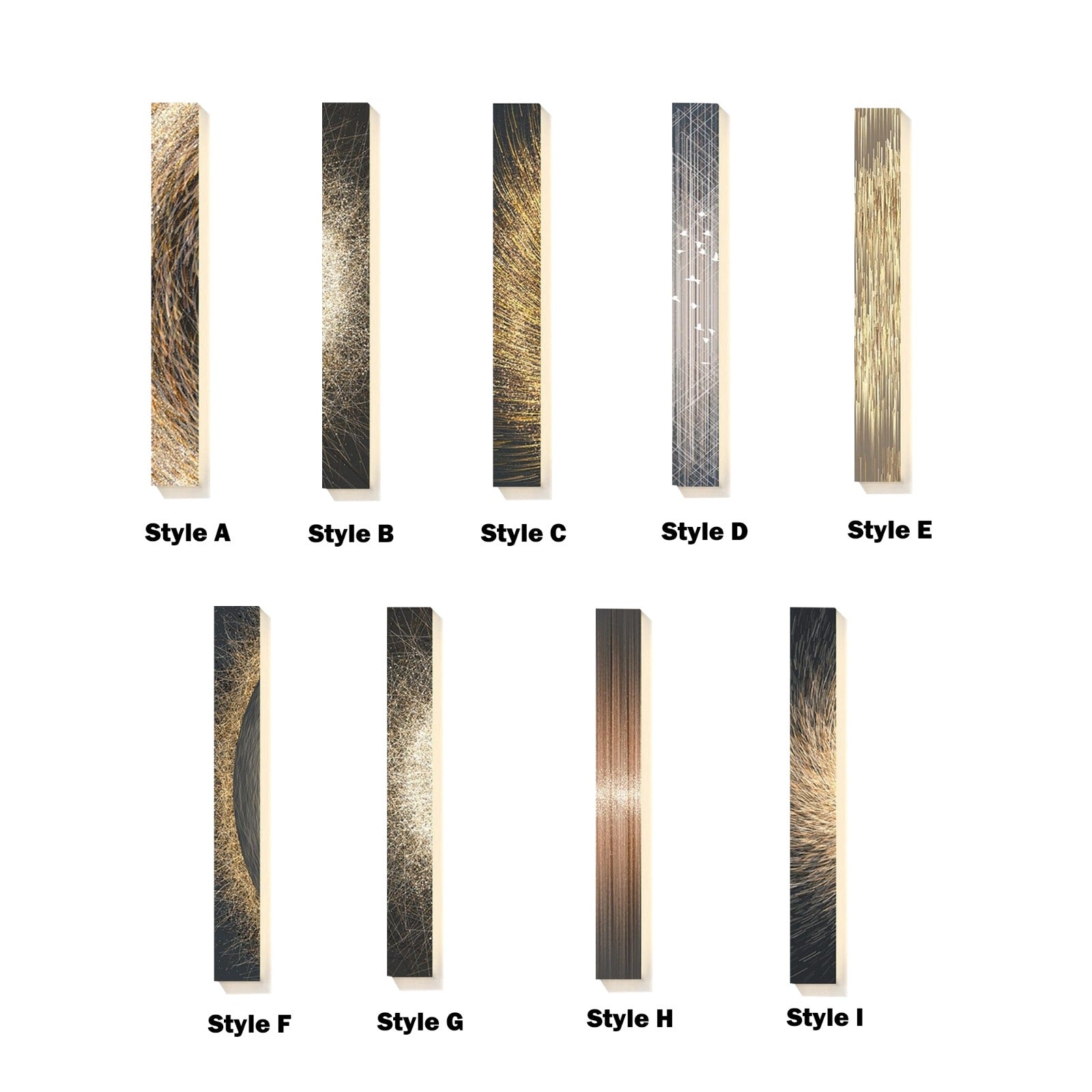 NovaLume Canvas Strip LED Wall Light With Slim Abstract Design