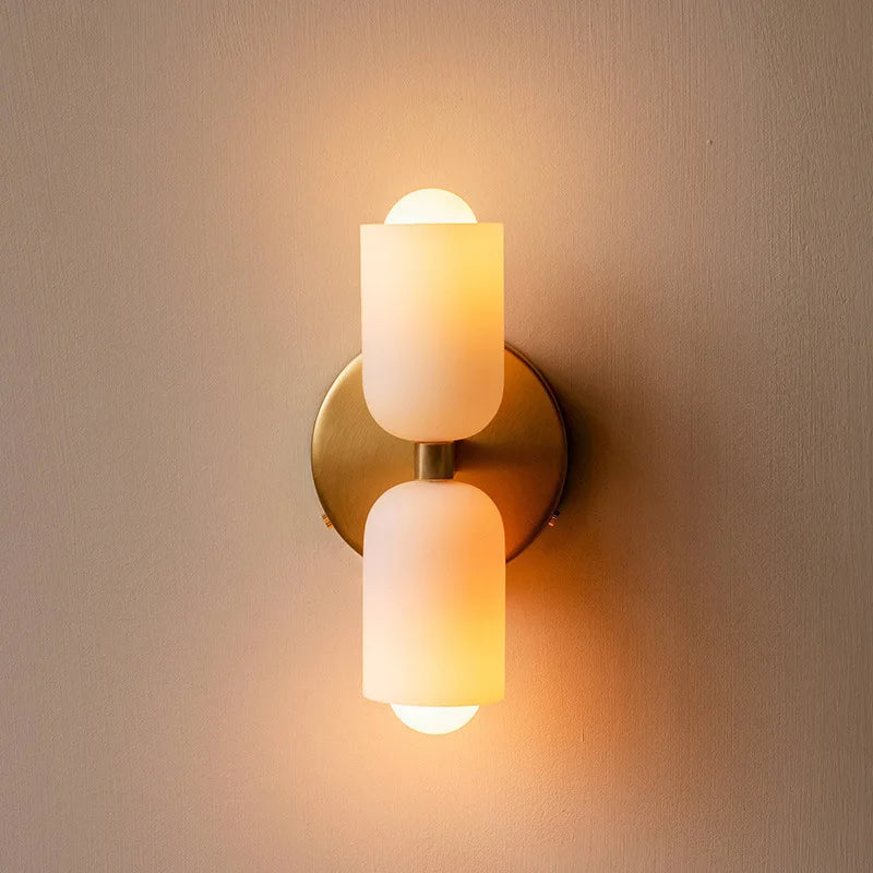 Double wall lamp
