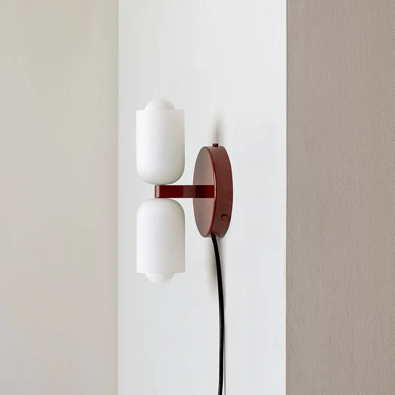 Double wall lamp