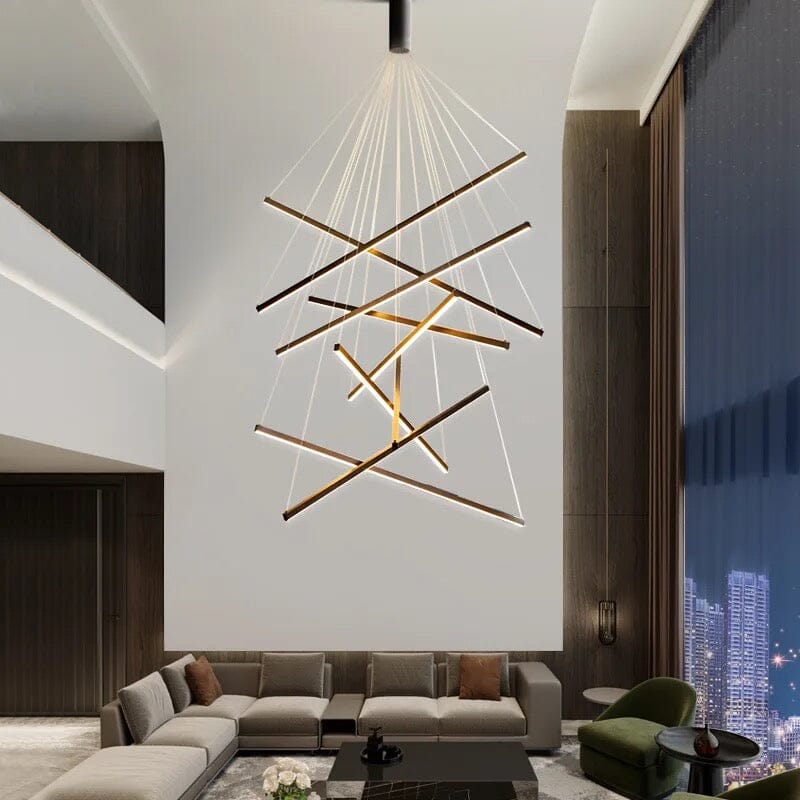Alvora | Contemporary Duplex Chandelier